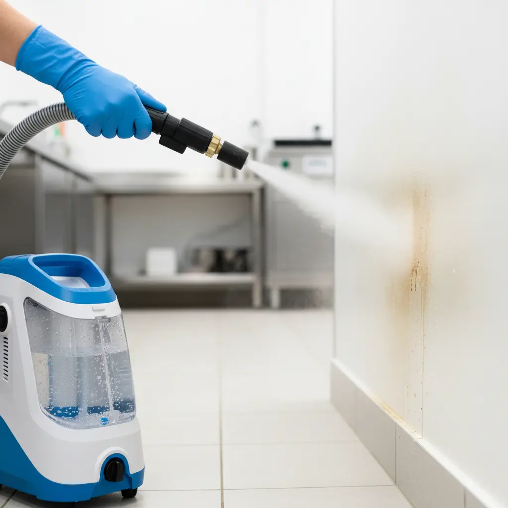 Buharlı Duvar Temizliği